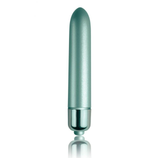 Компактна вібропуля для стимуляції інтимних зон бірюзова Touch Of Velvet Aqua