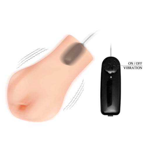 Мастурбатор вагина с вибрацией телесного цвета с пультом ДУ BOSS of TOYS BAILE Passion Lady Vibrating - 7