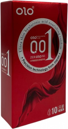 Презервативы из натурального латекса с ребристой и точечной структурой Olo Red Bare 10 штук - 1 Презервативы из натурального латекса с ребристой и точечной структурой Olo Red Bare 10 штук - 1