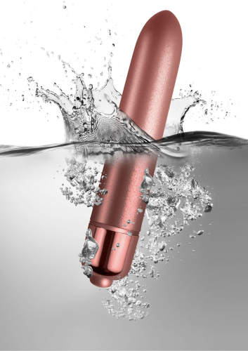 Вибропуля розовая Rocks Off RO-90mm Touch of Velvet Rose Blush - 2