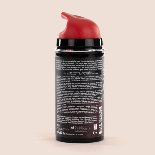 Cогревающий лубрикант на водной основе Wicked Sensual Care Toy Fever 100 мл - 4