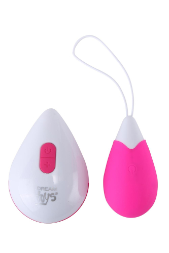 Виброяйцо на пульте ДУ розовое Dream Toys ALL TIME FAVORITES 10F REMOTE EGG - 1