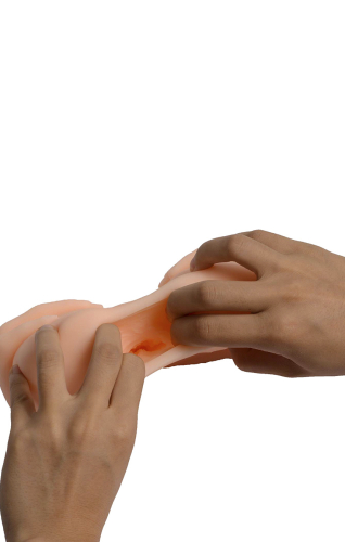 Мастурбатор анус и вагина телесного цвета Xise Delicate hand masturbator - 3