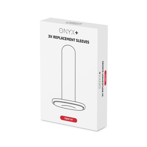 Рукав для мастурбатора Kiiroo Onyx белого цвета Kiiroo Tight 3 штуки - 1