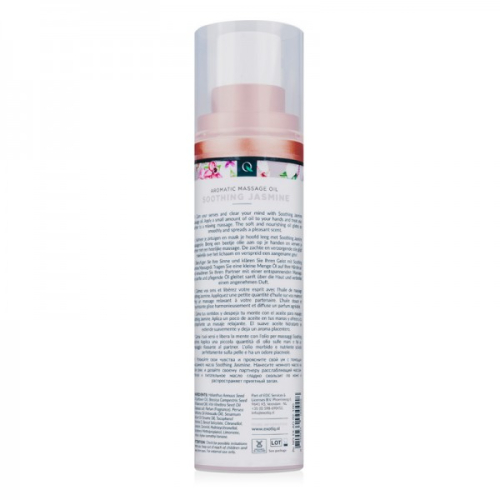 Массажное масло с ароматом Жасмина Exotiq Massage Oil Soothing Jasmine 100 мл - 4