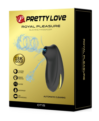 Вакуумный стимулятор клитора PRETTY LOVE - Otis USB 7 Functions, BI-014633-1SY - 12
