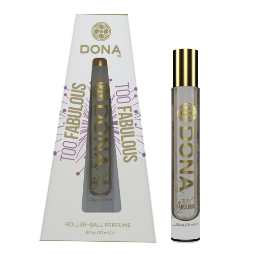 Парфуми в роликовому стіку DONA Roll-On Perfume-Too Fabulous (10 мл) для подорожей - 1