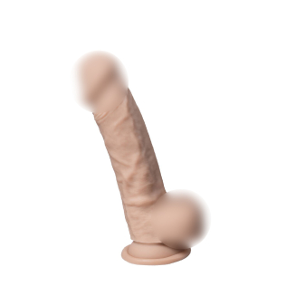 Фаллоимитатор реалистичный на присоске телесного цвета SilexD Johnny Real Skin model 1