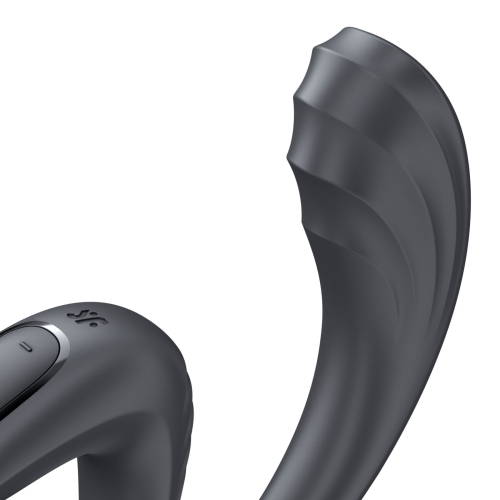 Вагинально-клиторальный вибратор темно серый Satisfyer G for Goddess 3 Dark Grey 2 мотора - 4
