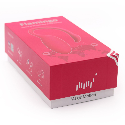 Смарт-виброяйцо для точки G и клитора Magic Motion Flamingo ПОЛНОЕ СМАРТФОН УПРАВЛЕНИЕ умное управление - 10