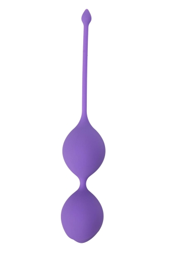 Вагінальні кульки фіолетові SEE YOU IN BLOOM DUO BALLS 29MM PURPLE - 1