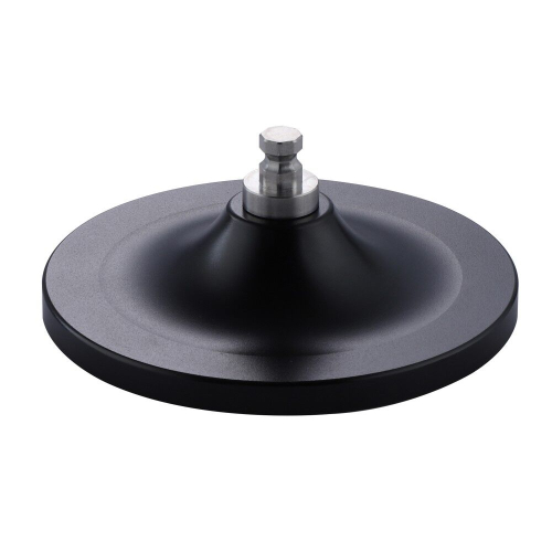 Адаптер на присоску для секс машин чорного кольору Hismith Suction cup adapter klicLok - 7