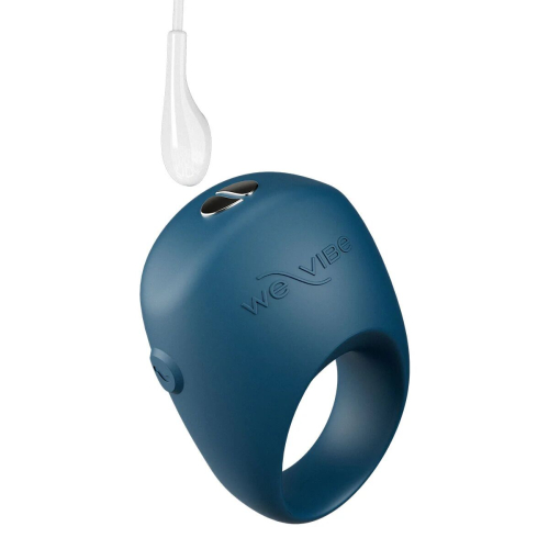 Ерекційне смарт-віброкільце на член синє We-Vibe Pivot 2 Slate - 7
