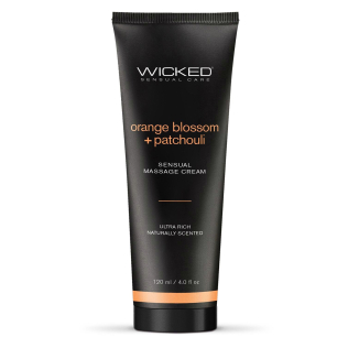 ШавліяМасажний крем з ароматом апельсинової квітки та пачулі Wicked Sensual Care 120 мл