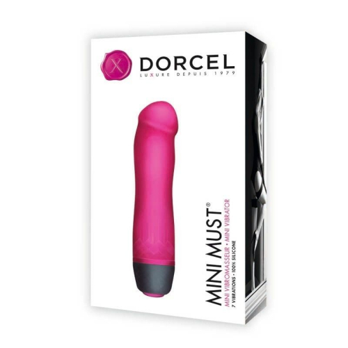 Вагінальний вібратор рожевого кольору Marc Dorcel Mini Must - 2