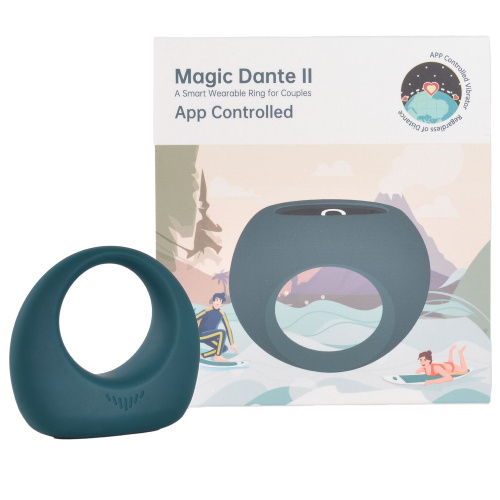 Эрекционное виброкольцо на член Magic Motion Dante II управление с помощью смартфона - 4