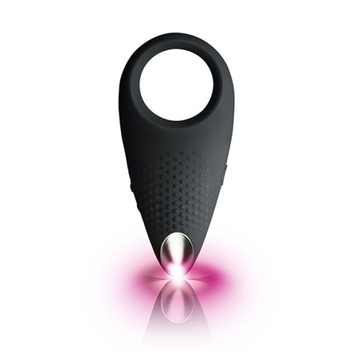 Эрекционное виброкольцо на член Rocks Off Empower черное - 2