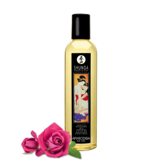 Масажна Олія розслаблююча з ароматом троянди Shunga Aphrodisia Roses 250 мл