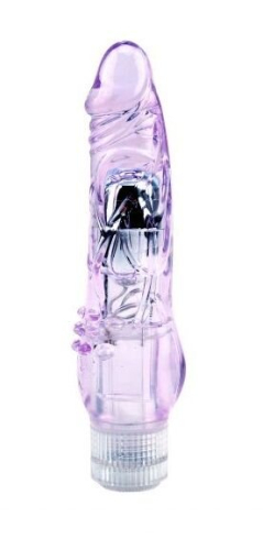 Вібратор гелевий фіолетовий Chisa Cobalt G Spot - 1