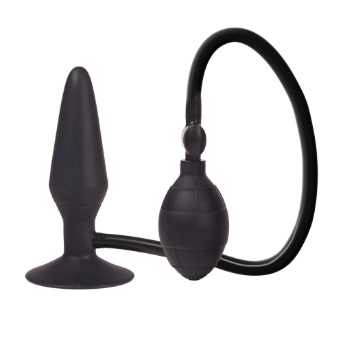 Анальная пробка с накачкой черного цвета California еxotic novelties Colt Large Pumper Plug - 2