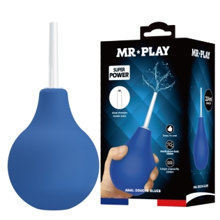 Анальная груша синяя Mr Play Anal Douche 224мл