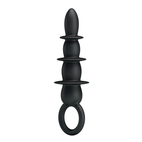 Анальная пробка BLACK PRETTY LOVE  BI-014539 - 2