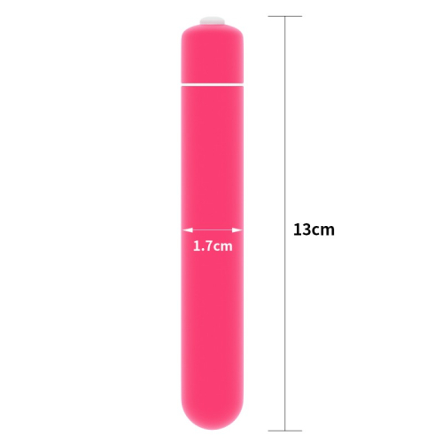 Віброкуль для клітора рожевого кольору Lovetoy X-Basic Bullet - 2