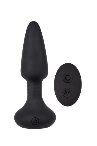Силіконовий Анальний плаг з вібрацією і пультом ДУ CHISA Breakout Pro-Smooth Anal Dilator - 2