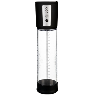 Автоматическая помпа с электрическим контроллером прозрачная CanWin Penis Pump Men Automatic 