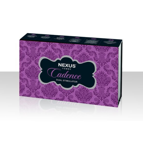 Вібратор зі стимуляцією клітора Nexus Femme Cadence - 4
