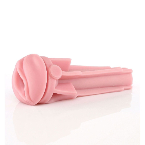 Мастурбатор в колбе вагина рельефный телесного цвета Fleshlight - 4