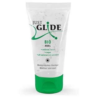 Веганская органическая анальная смазка на водной основе Just Glide Bio Anal 50 мл