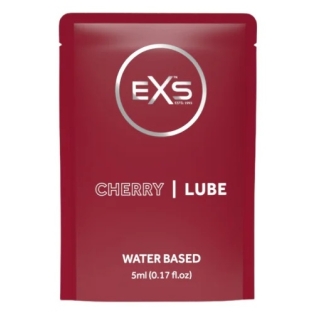 Ароматизированный универсальный гель лубрикант с ароматом вишни EXS Lube 5 мл