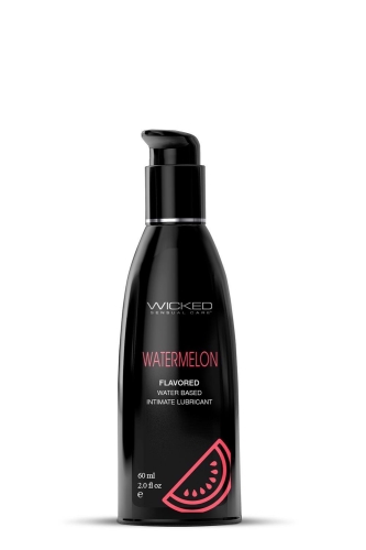 Оральний лубрикант на водній основі зі смаком кавуна що освіжає Wicked Sensual Care 60 мл - 1