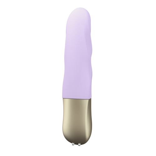 Пульсатор вібратор вагінальний бузковий силіконовий FUN FACTORY Stronic Petite - 6