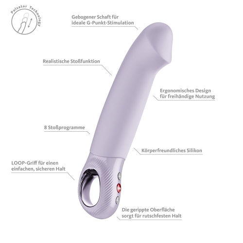 Пульсатор для точки G фиолетовый Fun Factory Stronic Smooth - 3