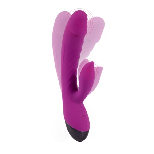 Вібратор з кліторальною стимуляцією Xise Uitra-premium dual-action massager - 3