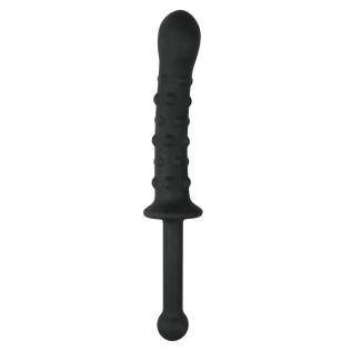 Фалоімітатор не реалістичний із ручкою чорного кольору EasyToys The Handler
