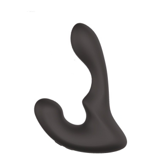 Вибромассажер простаты черного цвета Dream Toys Booty Rocker