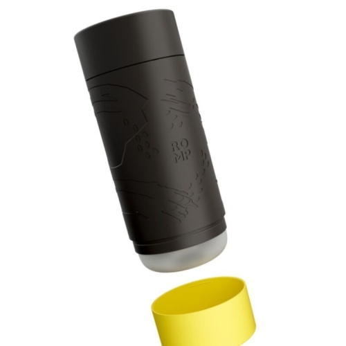 Мастурбатор для мужчин в колбе черно прозрачный Romp Dash Male Masturbator Suction Control - 3
