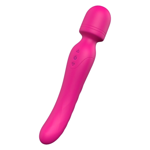 Вібратор-мікрофон із підігрівом силіконовий рожевий Dream Toys Essentials Heating Bodywand - 10