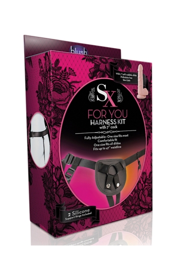 Страпон женский на ремне FOR YOU HARNESS KIT COCK - 3