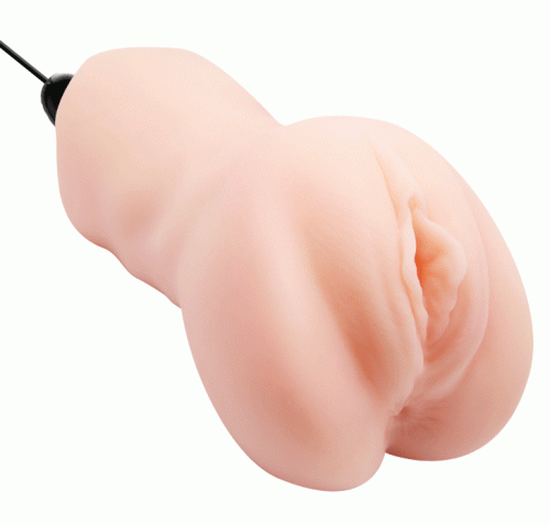 Реалістичний мастурбатор Вагіна з вібрацією CRAZY BULL-Realistic Pocket Pussy - 4