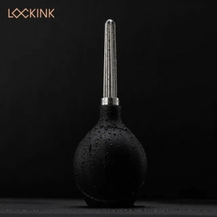 Анальный душ черный Lockink, 450 мл