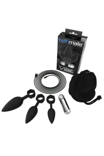Набір анальних пробок з вібрацією Bathmate Anal Training Plugs VIBE - 4