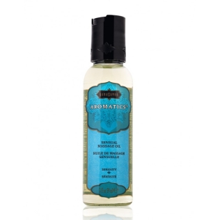 Масажна олія з добавками виноградної мигдальної та соєвої олії Kama Sutra Aromatics Massage Oil Serenity 59мл