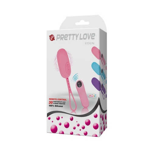 Виброяйцо розовое серии Pretty Love EDEN - 10