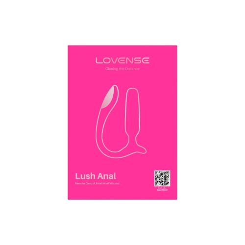 Анальна смарт-вібропробка з LED-підсвічуванням рожева Lovense Lush Anal - 8