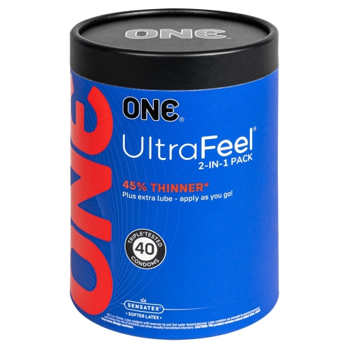 Презервативи ультратонкі ONE Ultra Feel 40 штук - 1