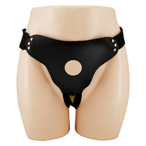 Трусики для страпона черного цвета LyBaile Pretty Love Harness briefs love spell - 6